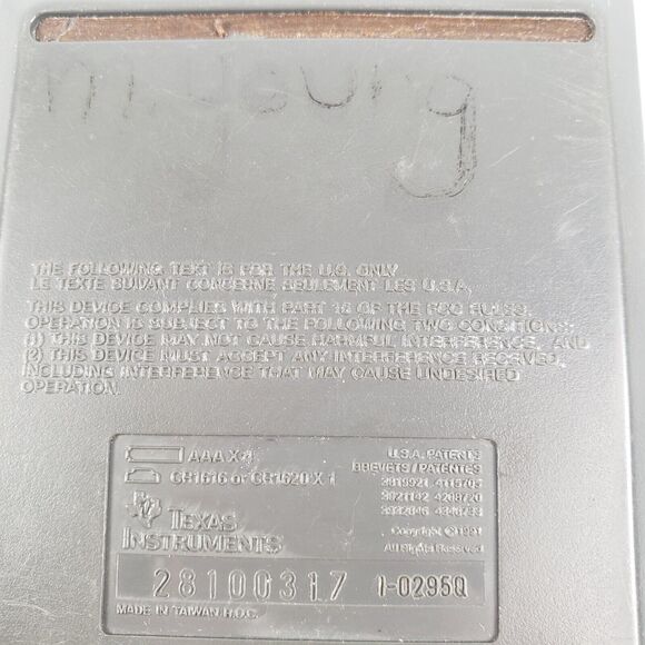 Texas Instruments TI-82 Graphing Calculator Mathematics With Manual - Picture 8 of 16